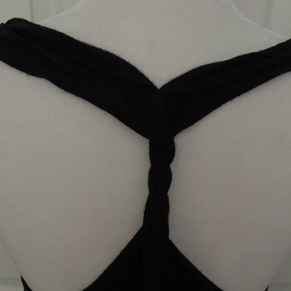 GUESS Black Sequin Racerback Top XS – Glam Night Out Statement Piece - Picture 6 of 10